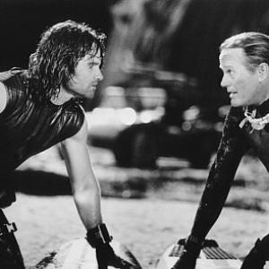 Still of Kurt Russell and Peter Fonda in Escape from LA 1996