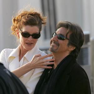 Al Pacino and Rene Russo at event of Two for the Money 2005