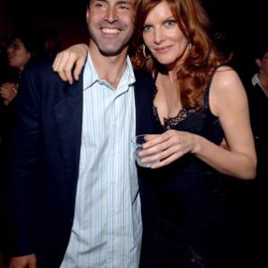 Rene Russo and DJ Caruso at event of Two for the Money 2005
