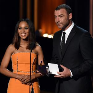 Liev Schreiber and Kerry Washington at event of The 66th Primetime Emmy Awards (2014)