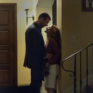 Still of Liev Schreiber Paula Malcomson and Suzanne Tenner in Ray Donovan 2013