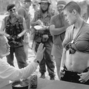 Still of Demi Moore and Ridley Scott in G.I. Jane (1997)