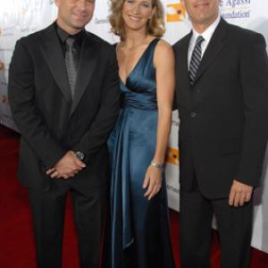 Jerry Seinfeld Steffi Graf and Andre Agassi