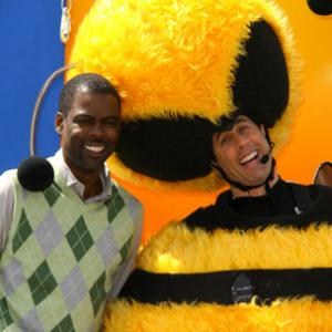 Jerry Seinfeld and Chris Rock at event of Bee Movie (2007)