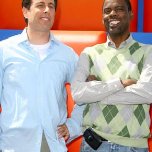 Jerry Seinfeld and Chris Rock at event of Bee Movie (2007)