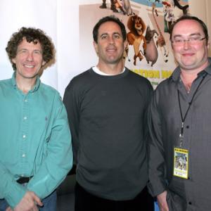 Jerry Seinfeld Steve Hickner and Simon J Smith