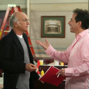 Still of Jerry Seinfeld and Larry David in Curb Your Enthusiasm (1999)