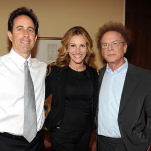 Julia Roberts, Jerry Seinfeld and Art Garfunkel