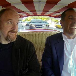 Still of Jerry Seinfeld and Louis C.K. in Comedians in Cars Getting Coffee (2012)
