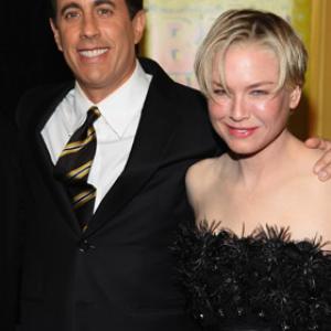 Renée Zellweger and Jerry Seinfeld at event of Bee Movie (2007)