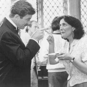 Still of Tom Selleck and Fiona Shaw in 3 Men and a Little Lady (1990)