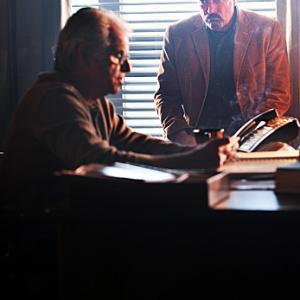 Still of Tom Selleck and William Devane in Jesse Stone Benefit of the Doubt 2012