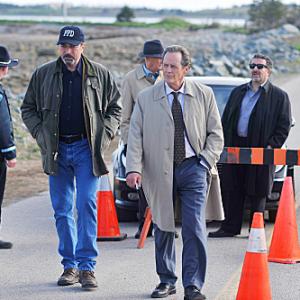 Still of Tom Selleck, Saul Rubinek and Stephen McHattie in Jesse Stone: Benefit of the Doubt (2012)