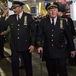 Still of Tom Selleck and Len Cariou in Blue Bloods (2010)