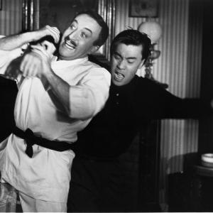 Still of Peter Sellers and Burt Kwouk in A Shot in the Dark 1964