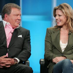 William Shatner and Julie Bowen at event of Boston Legal 2004