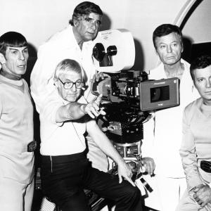 Still of Leonard Nimoy, William Shatner and DeForest Kelley in Star Trek: The Motion Picture (1979)