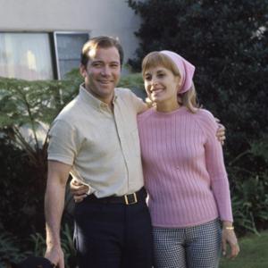 William Shatner at home with his wife Gloria Rand
