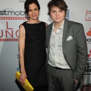 Ally Sheedy and Spencer Breslin at event of Harold 2008