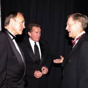 Martin Sheen, Dick Enberg and Jack Nicklaus