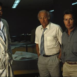 Still of Martin Sheen Jimmy Smits and Robert Loggia in The Believers 1987