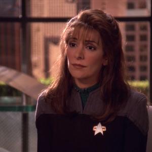 Still of Marina Sirtis in Star Trek Voyager 1995