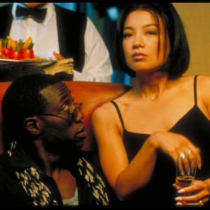 Still of Wesley Snipes and MingNa Wen in One Night Stand 1997