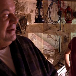 Jenny Chambers (Kim Shaw) tracks down her father's old friend, Catch Turner (Paul Sorvino).