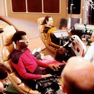 Star Trek Next Generation Levar Burton Brent Spiner 1987 Paramount