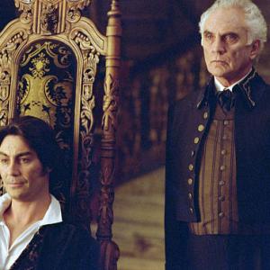 Still of Terence Stamp and Nathaniel Parker in The Haunted Mansion 2003