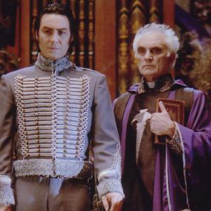 Still of Terence Stamp and Nathaniel Parker in The Haunted Mansion (2003)