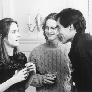 Still of Mary-Louise Parker, Eric Stoltz and Timothy Dalton in Naked in New York (1993)