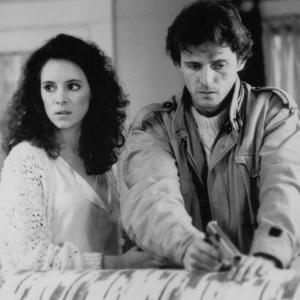 Still of Madeleine Stowe and Aidan Quinn in Stakeout 1987