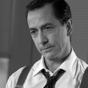 Still of David Strathairn in Good Night and Good Luck 2005