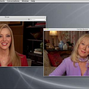 Still of Meryl Streep and Lisa Kudrow in Web Therapy 2011