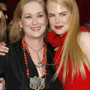 Nicole Kidman and Meryl Streep at event of The 79th Annual Academy Awards (2007)