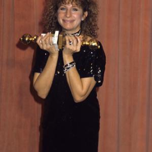 Barbra Streisand at The 41st Annual Golden Globe Awards