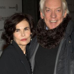 Donald Sutherland and Francine Racette