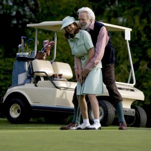 Still of Diane Lane and Donald Sutherland in Fierce People 2005