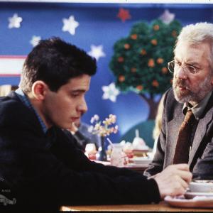 Still of Donald Sutherland and Adam Horovitz in Lost Angels 1989