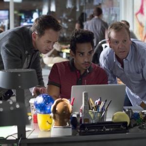 Still of Kiefer Sutherland and Ray Santiago in Touch 2012