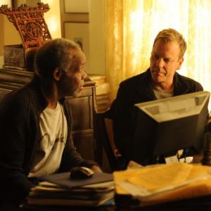 Still of Danny Glover and Kiefer Sutherland in Touch 2012
