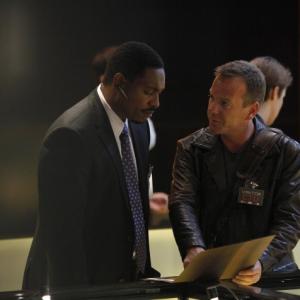 Still of Kiefer Sutherland and Mykelti Williamson in 24 2001