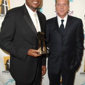 Kiefer Sutherland and Forest Whitaker