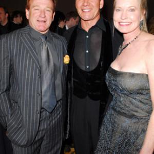 Robin Williams, Patrick Swayze and Lisa Niemi