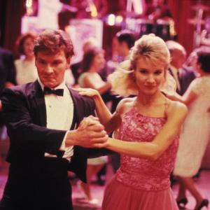 Still of Patrick Swayze and Cynthia Rhodes in Dirty Dancing (1987)
