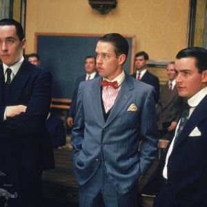 Still of John Cusack, Charlie Sheen and D.B. Sweeney in Eight Men Out (1988)
