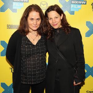 Lili Taylor and Elizabeth Giamatti at event of A Woman Like Me 2015