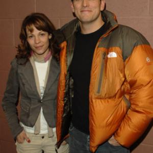 Matt Dillon and Lili Taylor at event of Factotum 2005