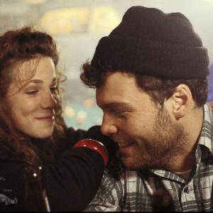 Still of Vincent DOnofrio and Lili Taylor in Mystic Pizza 1988